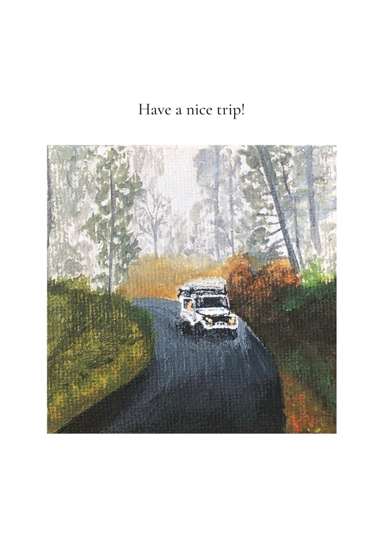 Kaart, have a nice trip