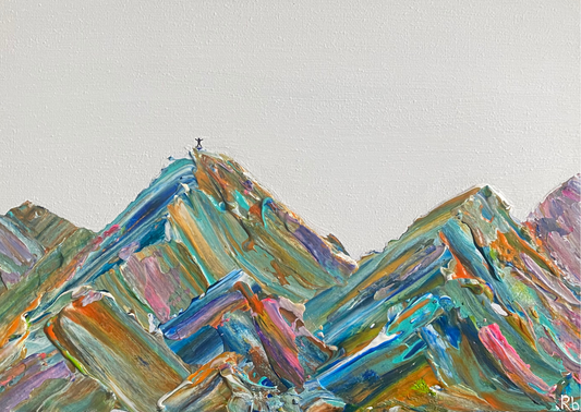 Kaart, on top of the mountain